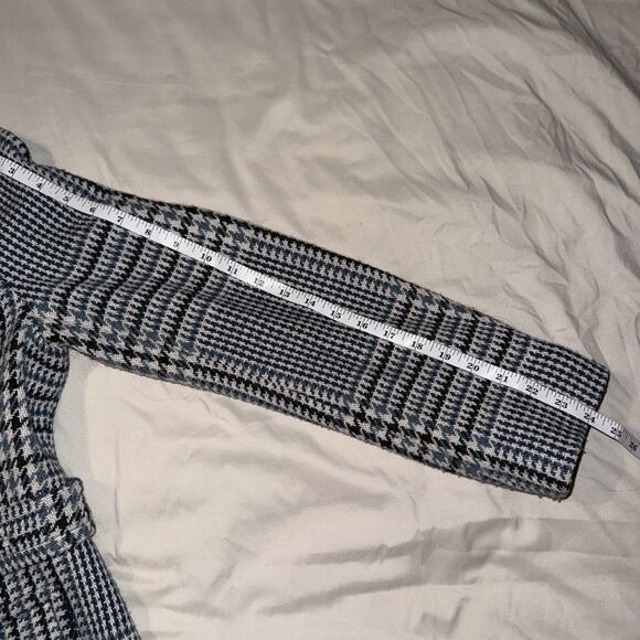 Tory Burch Virginia Glen Plaid Wool Trench Sz 10 Classic Traditional - Picture 9 of 13